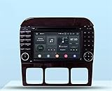 SFUOE GP Stereo 2Din Radio Multimedia Android 10 Auto DVD Spieler fit for Mercedes Benz S-Klasse...