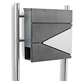 BITUXX Freistehender Design Standbriefkasten 17192 Briefkastenanlage Hausbriefkasten Postkasten...