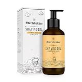 Störtebekker® Premium Rasiergel für Rasurvorbereitung - Klassische Rasur - 180ml Shaving Gel -...