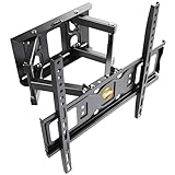 RICOO TV Wandhalterung Fernseher Halterung Fernsehhalterung Schwenkbar Neigbar für 32-55 Zoll...
