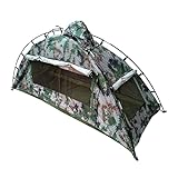 Orogoo Zelt Camping, 1-Personen-Zelt, leichtes, einfach aufzubauendes Doppelschichtzelt für...