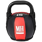 Men's Health Power Soft Kettlebell 6 kg, 1 Stk. Kugelhantel mit hochwertigen Stoffüberzug,...