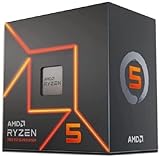 AMD Ryzen 5 7600 6-Core, 12-Thread Desktop Processor, bis zu 5.1GHz