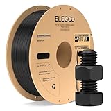 ELEGOO ABS Filament 1,75 mm Schwarz 1KG, 3D-Drucker Filament, Hohe Zähigkeit und Schlagfestigkeit,...