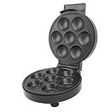 Cake Pop Maker, Doppelseitig 7 Cupcake-Kapazität Cupcake-Maschine 1000W Rutschfester Boden...