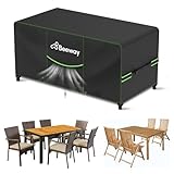 BEEWAY Gartenmöbel Abdeckung Wasserdicht V2.0 150x90x73cm, Schutzhülle Abdeckplane für...