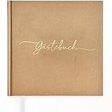 Plantvibes Gästebuch Hochzeit – 72 Seiten Premium Dickem Papier, Es Drückt Nicht Durch,...