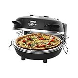 ERATEC - Pizzamaker SET PM-27. Elektischer Pizzaofen für innen & außen. Tisch-Ofen bis zu 400°C,...