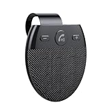 WANGCL Freisprechanlage für Auto Bluetooth, Bluetooth Lautsprecher für Sonnenblende Musik Player...