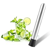 Cocktail Stößel - Cocktail Zubehör Stampfer,Edelstahl Ice Crusher Breaker, stössel für...