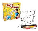 Noris 606060172 Hot Wire, das bekannte Geschicklichkeitsspiel für die ganze Familie (Batterien...
