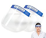 Pack of 2 face Shield with Anti-Fog Visor and Comfortable Thanks to Padding face Shield, face...