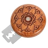 Sewroro Holz Brotmesser Satz mit 5 Klingen Brotteig Einschneidewerkzeug aus Robustem Holz...