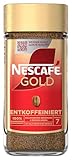 NESCAFÉ GOLD Entkoffeiniert, löslicher Bohnenkaffee, Instant-Kaffee aus erlesenen Kaffeebohnen,...