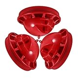 Gadpiparty Automatische Geflügeltränke 3 Stück mit Schwimmventil Kunststoff Transparent...