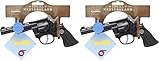 J.G.Schrödel Mustang Cowboy Spielzeugpistole Faschingspistole für Zündplättchen, Spielzeug...
