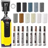 Laminat Reparaturset, Vinylboden Reparaturset Holz Parkett Reparaturset,Möbelmarker Hartwachs...