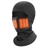 Beheizte Sturmhauben-Gesichtsabdeckung – beheizte Skimaske, wiederaufladbare Schutzausrüstung,...