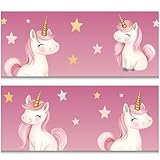 Bordüre 15cm x 200cm für Kinderzimmer Babyzimmer Dekor Aufkleber Wandbordüre selbstklebend...