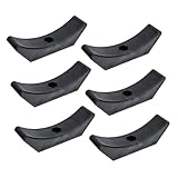 DECOMELODY 6 Stück Teiliges Hantelhalter Kunststoff Dumbbell Rack mit Hoher Tragkraft Stoßfestes...
