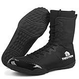 Hiuzylqx Ringerschuhe Herren, Boxschuhe Wrestling Combat Boxers Trainer Atmungsaktiv Fitnesschuhe...