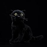 HCGX 9' lebensechtes schwarzes Stofftier, weiches Plüschtier for Kinder, realistisches Spielzeug