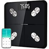 Etekcity Körperfettwaage, Personenwaage Digital mit APP 180 kg/400 lbs, Waage Personen Smart Waage...
