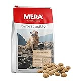 MERA pure sensitive Truthahn & Reis Senior, Hundefutter trocken für den sensiblen Hund,...