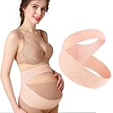 XFSRG Bauchband Schwangerschaft Stützgürtel Umstandsmode Bauchstütze Schwangerschaftsband...