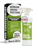 BactoDes - Animal Geruchsneutralisierer 1 L in gebrauchsfertiger Sprayflasche - Starker...