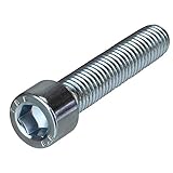 ALPIDEX 50 Zylinderkopfschrauben M10 x 50 mm DIN 912 verzinkt 8.8 Innensechskant
