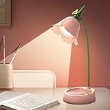 CECOMBINE Schreibtischlampe für Kinder, Himmel Dimmbare LED Tischlampe mit 3 Farbtemperaturen, USB...