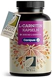 L-Carnitin Kapseln 150x - L-Carnitin hochdosiert mit 2000 mg L-Carnitin aus 100% Carnipure®...