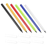 HOODANCOS 6 Stück Teiliges Set Wiederverwendbarer Farbiger Vorgeschnittener Ewiger Bleistifte mit...