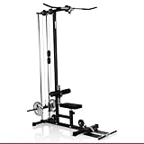 HAMMER Finnlo Latzug-Station Multi-Lat-Tower - Übungen für Rücken Arme Schultern Bauch, 120 kg...