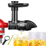 AMZCHEF Entsafter Aufsatz für Standmixer, Slow Juicer Zitrussaftpresse Zubehör,...