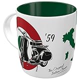Nostalgic-Art Retro Kaffee-Becher, 330 ml, Vespa – The Italian Classic – Geschenk-Idee für...