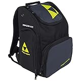 Fischer Backpack Race Rucksack 70 Liter Skirucksack für Skischuhe + Skihelm Modell 2023, Schwarz,...