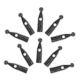 Cabilock 10 Stück Teiliges Metall Regenschirm Endperlen mit Loch Ersatzteile für Reparatur und DIY...
