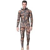 VLOBAOM Dive Skins Für Männer Ganzkörper-Badeanzug Tauchanzug Dünn Neoprenanzug, EIN Stück...