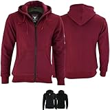 BULLDT Damen Motorrad Hoodie mit Protektoren 100% Aramid schutz Schutzjacke Hood Motorradjacke...