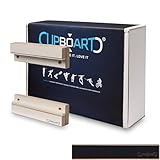 Clipboart® Standard Wandhalterung - schwarz - Halterung - Snowboard - Wakeboard - Kiteboard -...