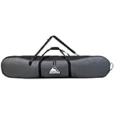Cox Swain Snowboardbag -VAHALLA- Platinum Kollektion, Colour: Dark Grey/Black, Size: 165cm