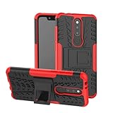 betterfon Oudoor Hülle Kompatibel mit Nokia 5.1 Plus | Case Panzer Hülle Cover Schutzhülle Etui...
