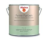 Alpina Feine Farben – No. 12 Sanfter Morgentau® – edelmatte Innenfarbe - Wandfarben für...