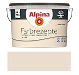 Alpina Farbrezepte Innenfarbe – Sanftes Cashmere matt – Wandfarben für einzigartige...