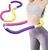 Sports Hula Hoop für Erwachsene, Soft Spring Hula Hoop,Fitness-Reifen mit Gewicht zur...