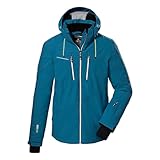 killtec Herren Skijacke/Funktionsjacke mit abzippbarer Kapuze und Schneefang KSW 44 MN SKI JCKT,...