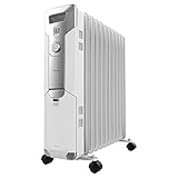 Cecotec Ölheizkörper ReadyWarm 11000 Space. 2500 W Ölheizkörper mit 11 heizrippen und 3...