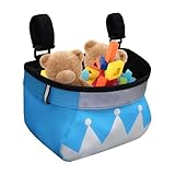 Korb für Fahrräder und Roller: Aufbewahrungstasche für Lenker aus Oxford-Gewebe, 9,5 x 5 x 7...